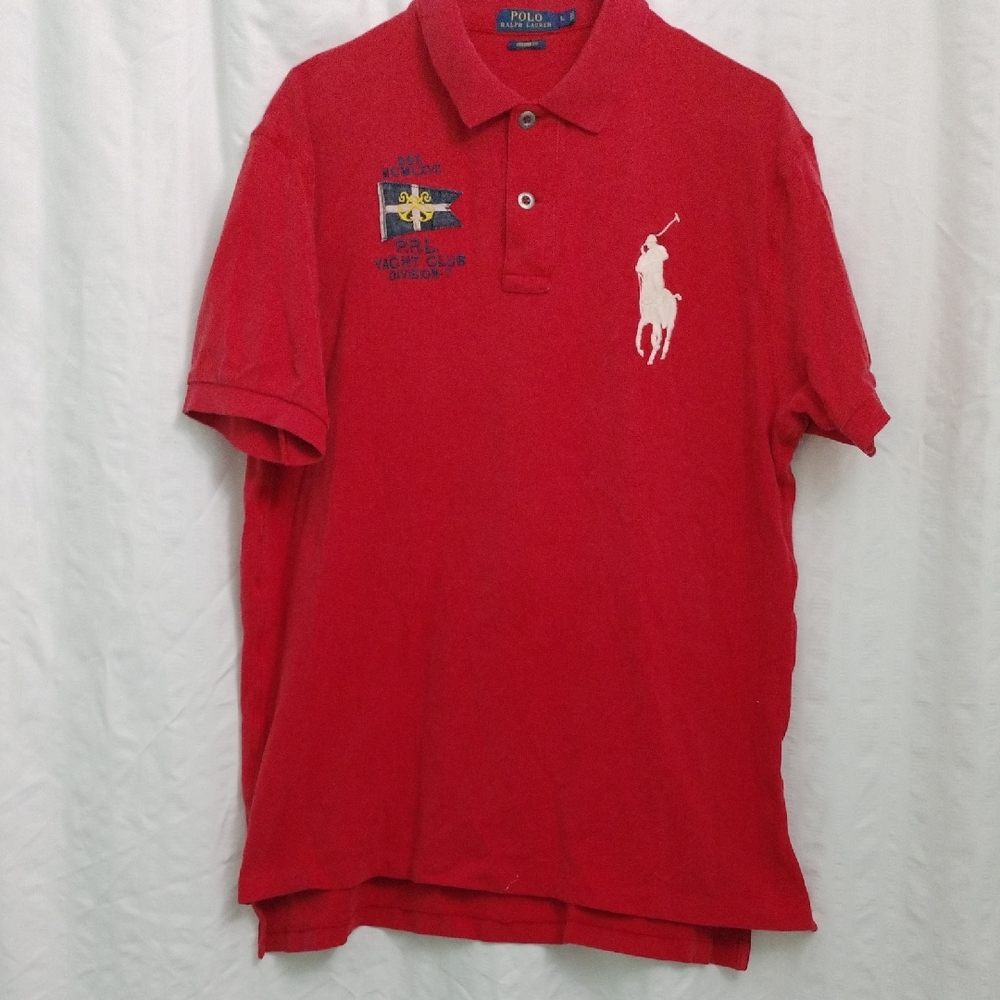 Polo by Ralph Lauren Red Yacht Club Polo Shirt